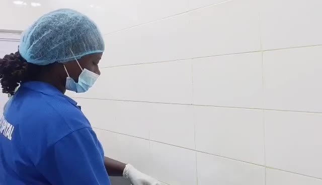 Surgical team preparing for a procedure